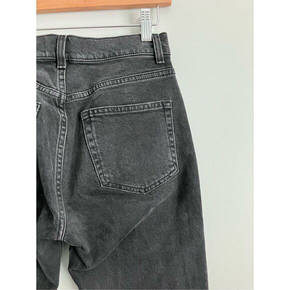 REFORMATION Black Erie Wash High Rise Button Fly Jeans Size 26 - Picture 6 of 12